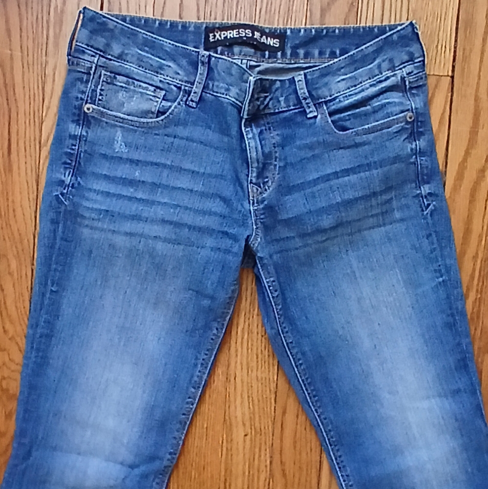Express Skinny Jeans lowrise style - Picture 4 of 9